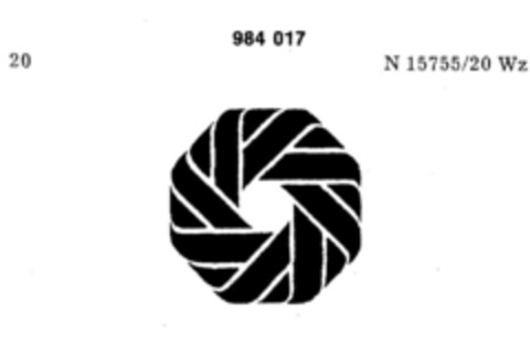 984017 Logo (DPMA, 02/22/1978)