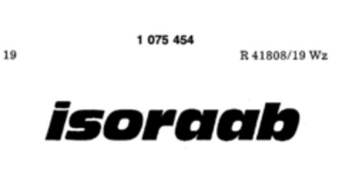 isoraab Logo (DPMA, 15.03.1984)