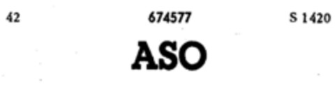 ASO Logo (DPMA, 29.03.1951)