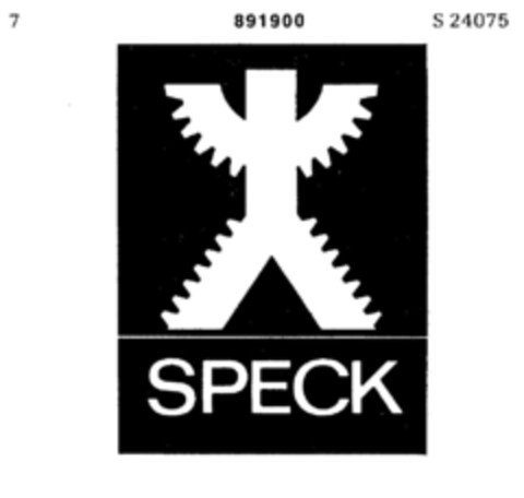 SPECK Logo (DPMA, 21.12.1970)