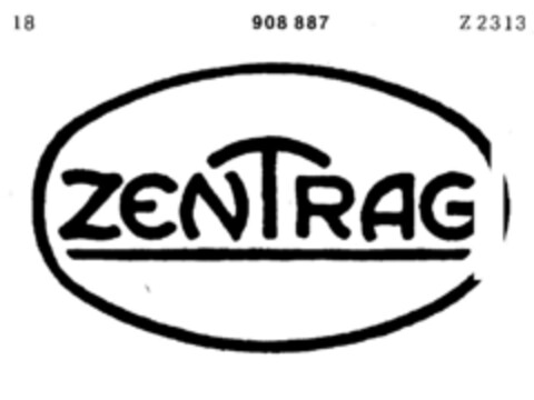 ZENTRAG Logo (DPMA, 07.03.1958)