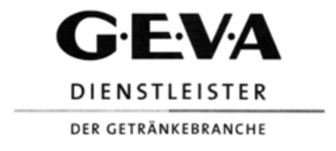 G·E·V·A DIENSTLEISTER DER GETRÄNKEBRANCHE Logo (DPMA, 08.10.2010)