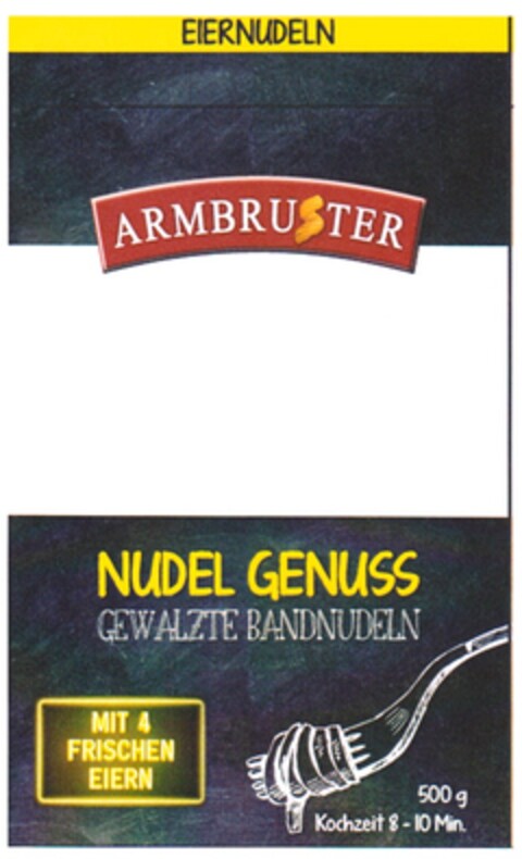 ARMBRUSTER NUDEL GENUSS EIERNUDELN Logo (DPMA, 11/27/2014)