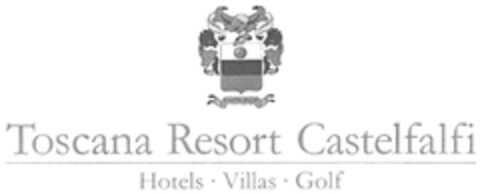 Toscana Resort Castelfalfi Hotels Villas Golf Logo (DPMA, 12.01.2015)