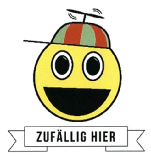 ZUFÄLLIG HIER Logo (DPMA, 18.04.2016)