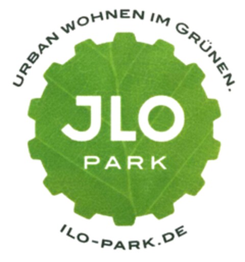 URBAN WOHNEN IM GRÜNEN. JLO PARK ILO-PARK.DE Logo (DPMA, 06.12.2017)