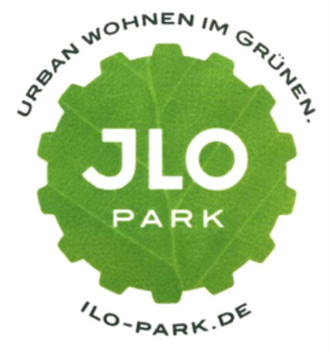 URBAN WOHNEN IM GRÜNEN. JLO PARK ILO-PARK.DE Logo (DPMA, 12/06/2017)