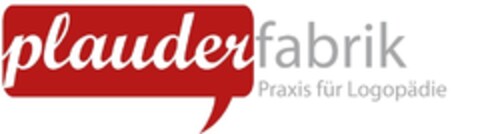 plauderfabrik Praxis für Logopädie Logo (DPMA, 05.10.2017)