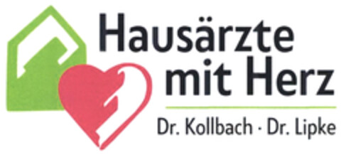 Hausärzte mit Herz Dr. Kollbach · Dr. Lipke Logo (DPMA, 19.09.2019)