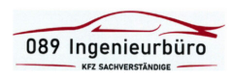 089 Ingenieurbüro KFZ SACHVERSTÄNDIGE Logo (DPMA, 01.10.2020)