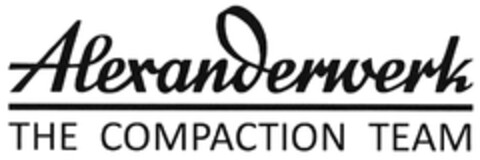 Alexanderwerk THE COMPACTION TEAM Logo (DPMA, 07/13/2023)