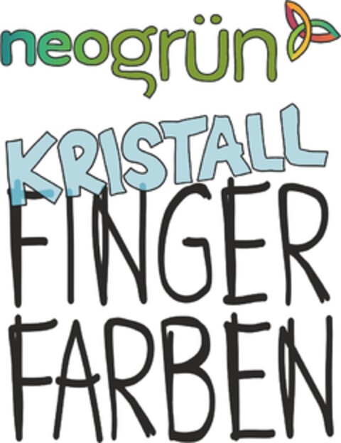 neogrün KRISTALL FINGER FARBEN Logo (DPMA, 07.06.2023)
