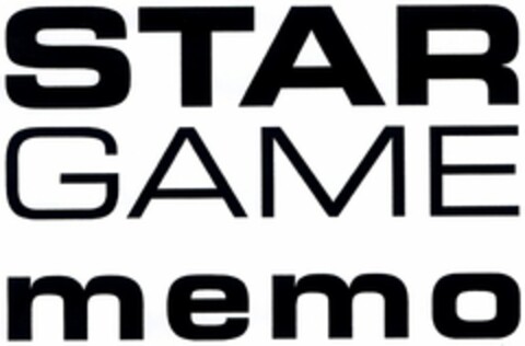 STAR GAME memo Logo (DPMA, 28.07.2004)