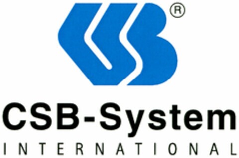 CSB-System INTERNATIONAL Logo (DPMA, 11/24/2004)