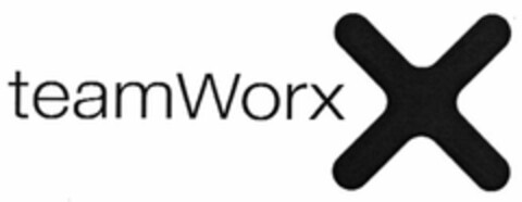 teamWorx X Logo (DPMA, 19.05.2005)