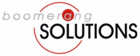 boomerang SOLUTIONS Logo (DPMA, 06.09.2005)