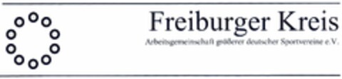 Freiburger Kreis Arbeitsgemeinschaft größerer deutscher Sportvereine e.V. Logo (DPMA, 10.10.2005)