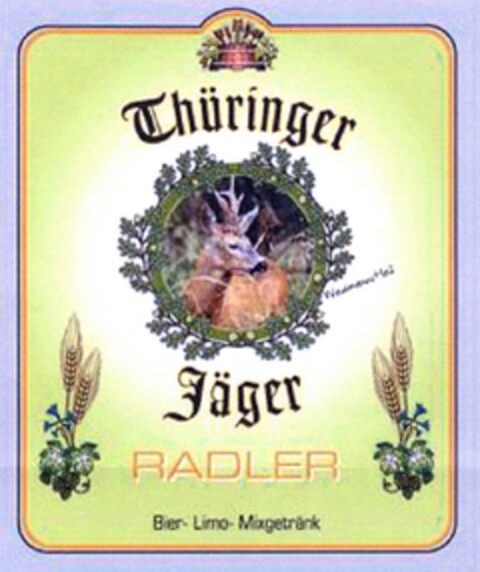 Thüringer Jäger RADLER Logo (DPMA, 26.10.2007)