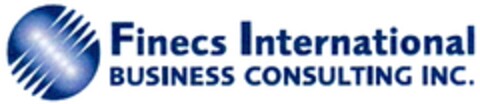 Finecs International BUSINESS CONSULTING INC. Logo (DPMA, 11/06/2007)