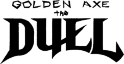 GOLDEN AXE the DUEL Logo (DPMA, 03/02/1995)