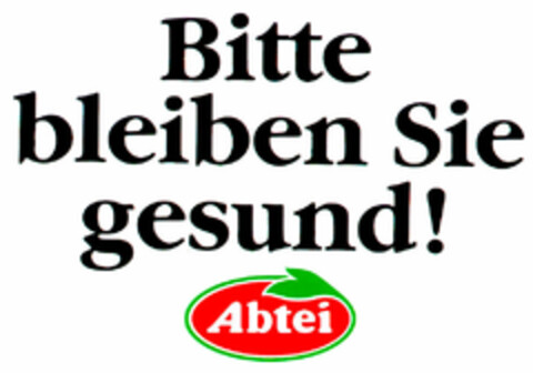 Bitte bleiben Sie gesund! Logo (DPMA, 16.03.1995)