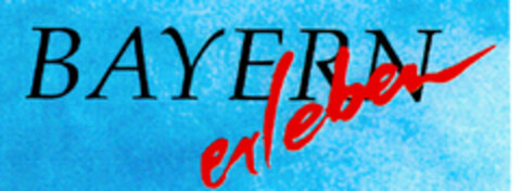 BAYERN erleben Logo (DPMA, 21.05.1996)