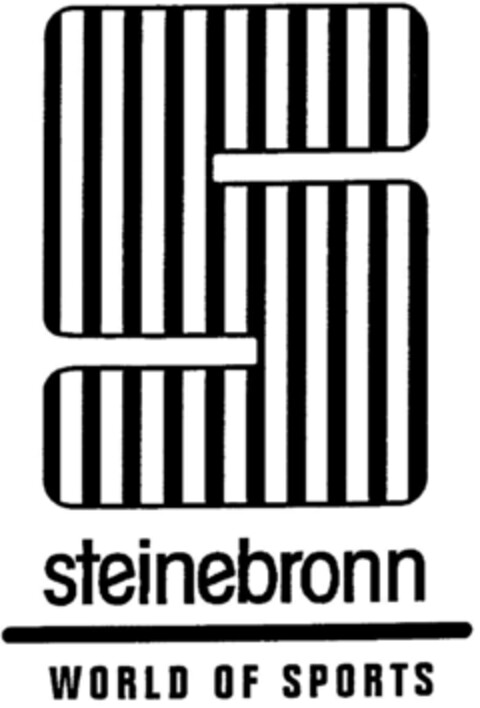 S steinebronn WORLD OF SPORTS Logo (DPMA, 09.08.1996)