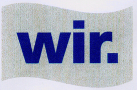 wir. Logo (DPMA, 11/26/1999)