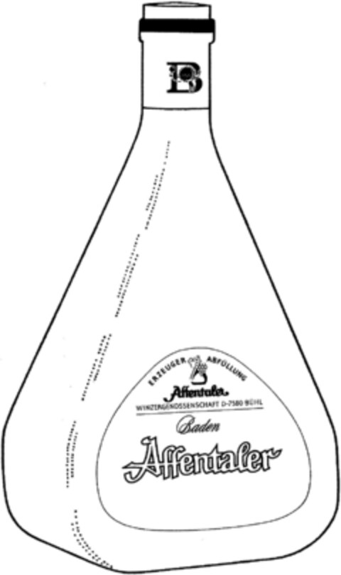 Affentaler WINZERGENOSSENSCHAFT Baden Affentaler Logo (DPMA, 09/29/1992)