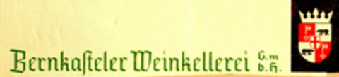 Bernkasteler Weinkellerei G.m b.H. Logo (DPMA, 27.09.1962)