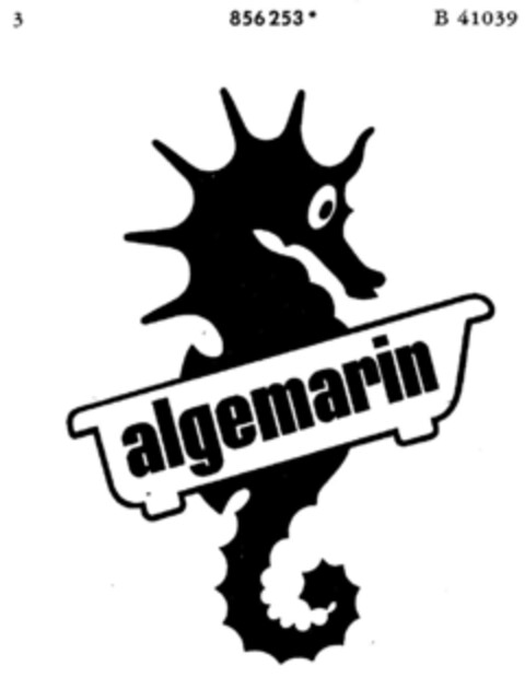 algemarin Logo (DPMA, 16.09.1968)