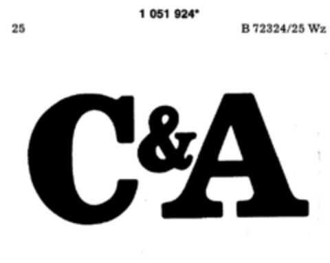 C&A Logo (DPMA, 05/04/1983)