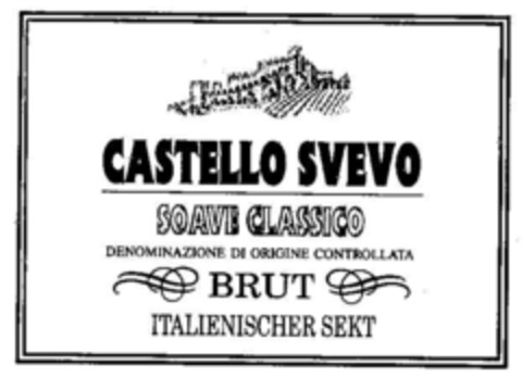 CASTELLO SVEVO SOAVE CLASSICO Logo (DPMA, 09.03.1994)