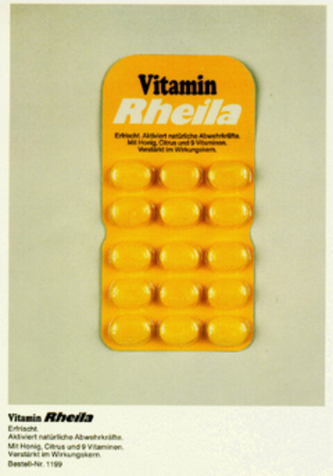 Vitamin Rheila Logo (DPMA, 19.09.1980)