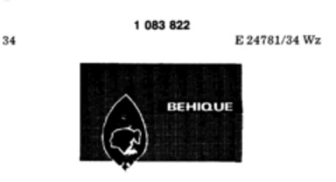 BEHIQUE Logo (DPMA, 12/11/1984)