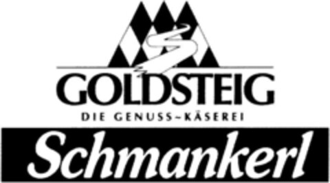 GOLDSTEIG DIE GENUSS-KÄSEREI Schmankerl Logo (DPMA, 12.11.1993)