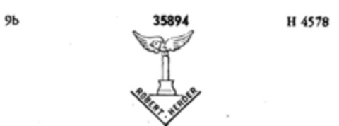 ROBERT   HERDER Logo (DPMA, 03.11.1898)