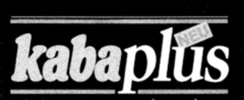 kabaplus NEU Logo (DPMA, 07.02.1984)