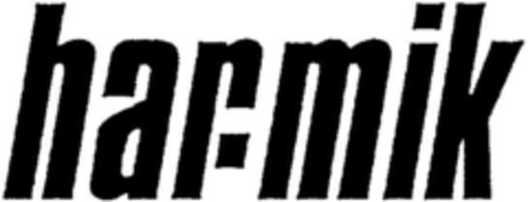 har-mik Logo (DPMA, 16.03.1992)