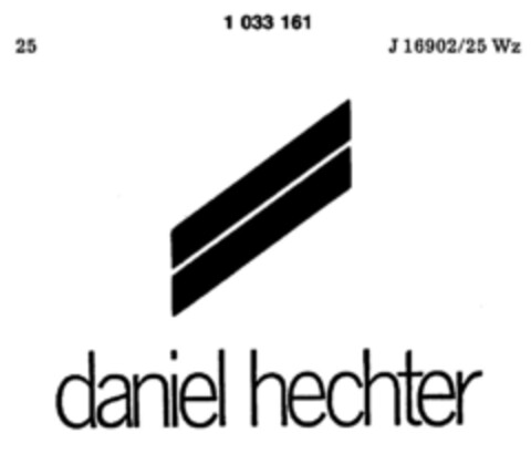 daniel hechter Logo (DPMA, 14.07.1981)