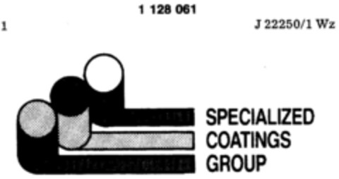 SPECIALIZED COATINGS GROUP Logo (DPMA, 01.10.1987)