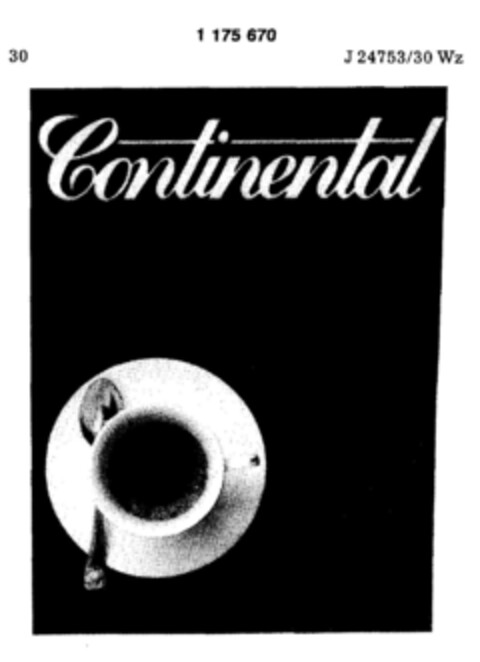 Continental COFFEE Logo (DPMA, 23.01.1990)