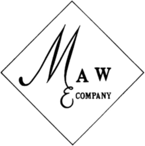 MAW COMPANY Logo (DPMA, 04.10.1991)