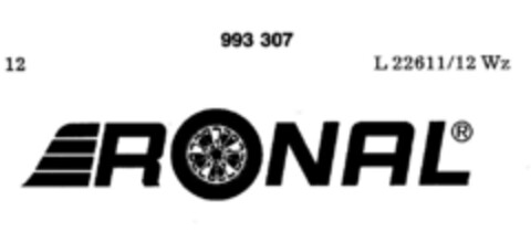 RONAL Logo (DPMA, 11.08.1978)