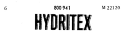HYDRITEX Logo (DPMA, 10.01.1964)