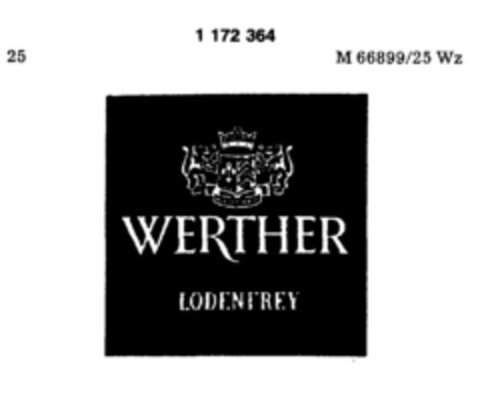 WERTHER LODENFREY Logo (DPMA, 07.03.1990)