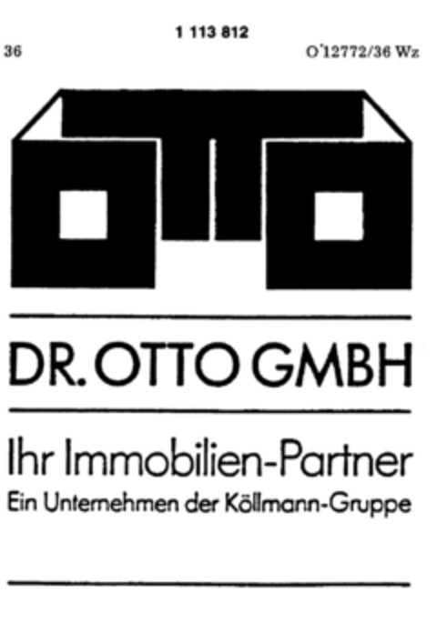 DR. OTTO GMBH Logo (DPMA, 22.01.1987)