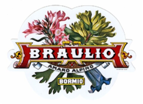 BRAULIO AMARO ALPINO BORMIO Logo (DPMA, 26.04.1984)