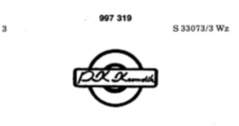 PK Kosmetik Logo (DPMA, 22.03.1979)
