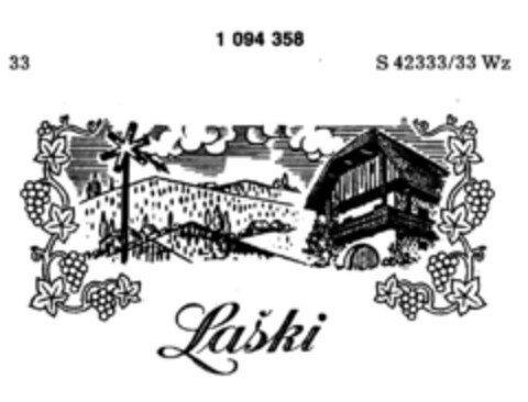 Laski Logo (DPMA, 09/20/1985)